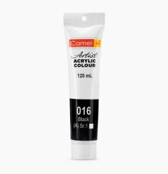 camel acrylic black 120 ml